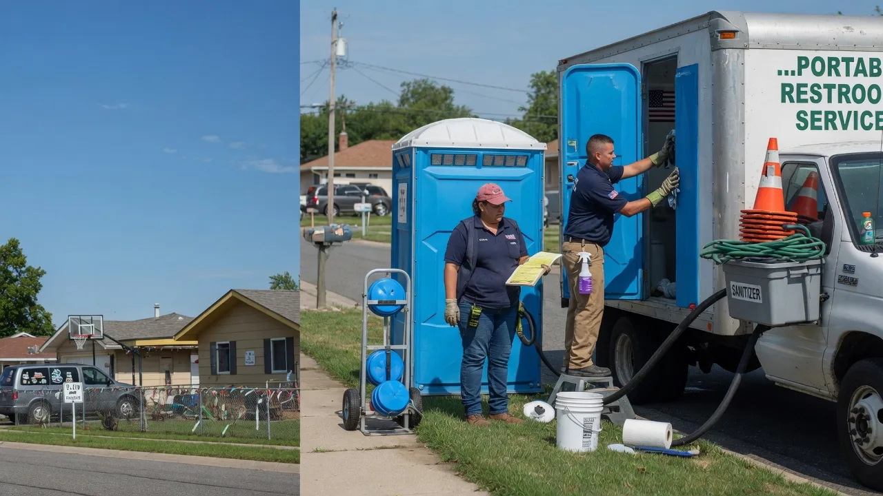 Portable Toilet Rental in Sharon, OK near me